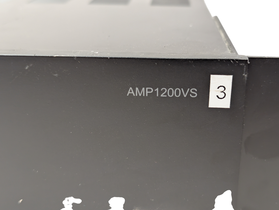 AudioSource AMP1200VS Twelve Channel Six Zone Distributed Audio Power Amplifier