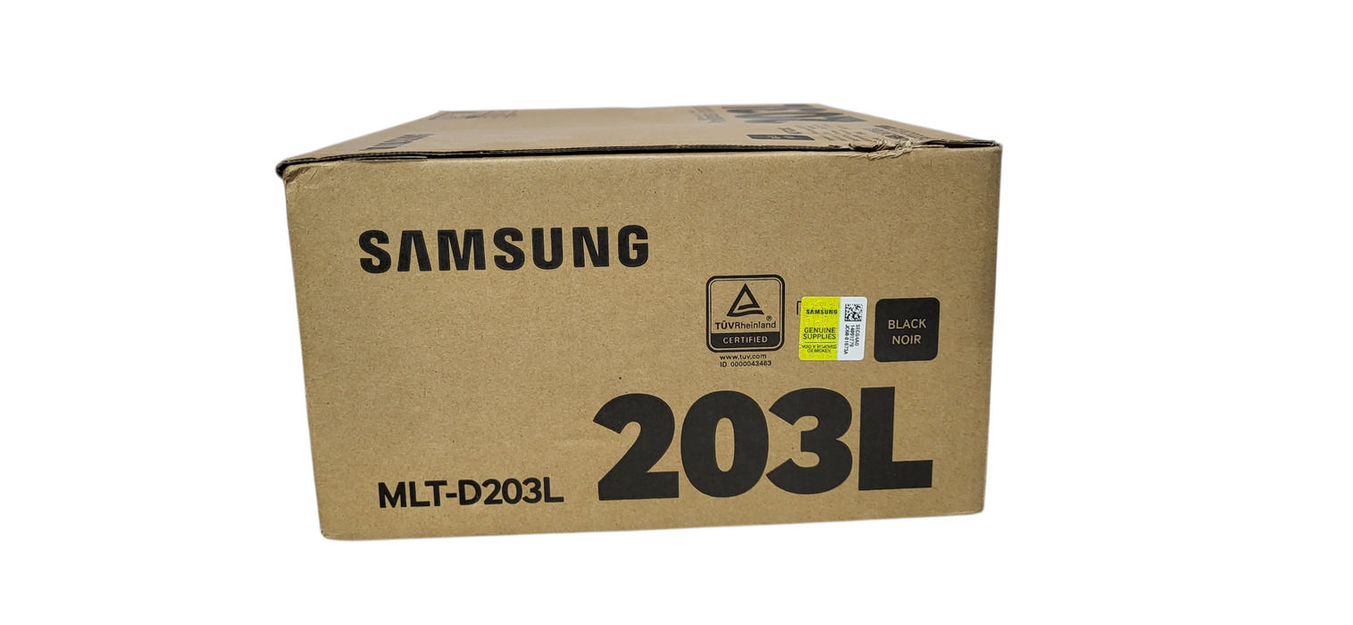 Brand New Genuine Samsung 203L Black Toner Cartridge MLT-D203L