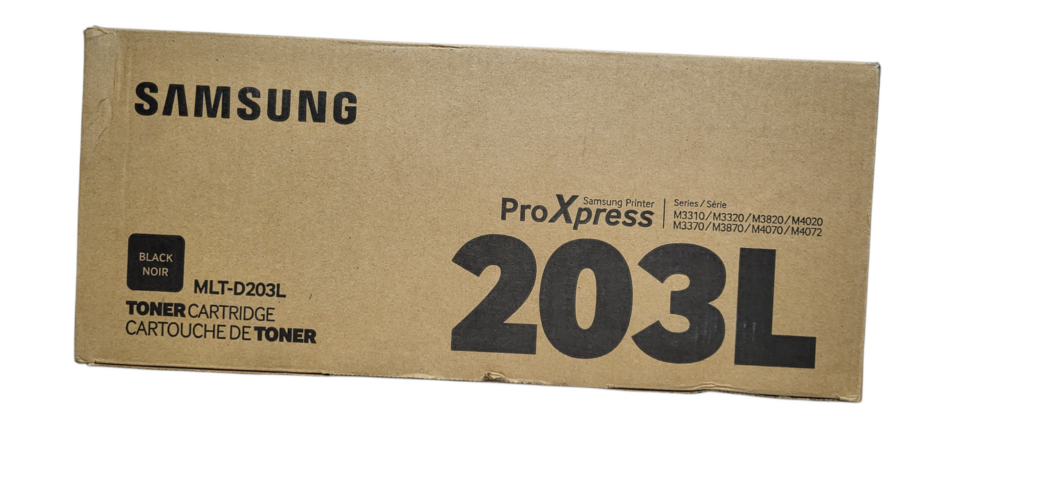 Brand New Genuine Samsung 203L Black Toner Cartridge MLT-D203L