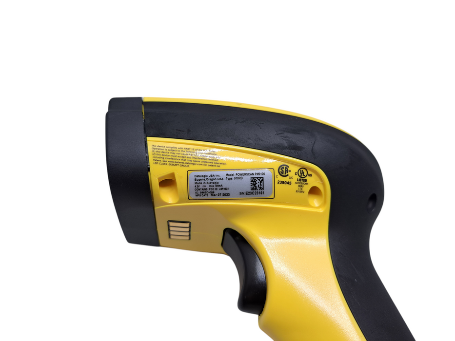 Datalogic PM9100-910RB PowerScan PM9100 910 MHz Linear Imager w/ Battery