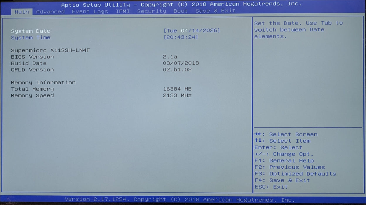 Supermicro CSE-826 1U server, X11SSH-LN4F w/ Xeon E3-1230v5, 16GB DDR4, 9361-4i