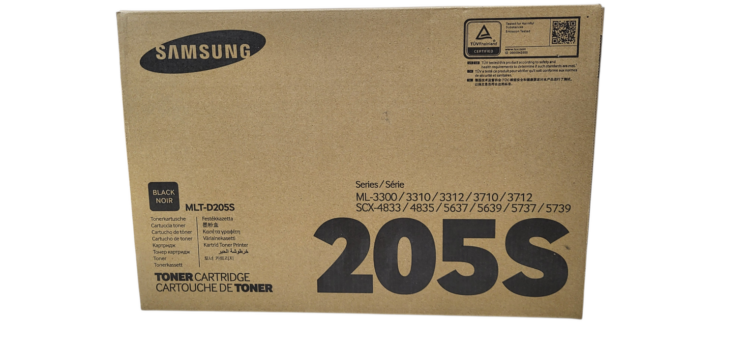 Brand New Genuine  Samsung MLT-D205S Black Toner Cartridge