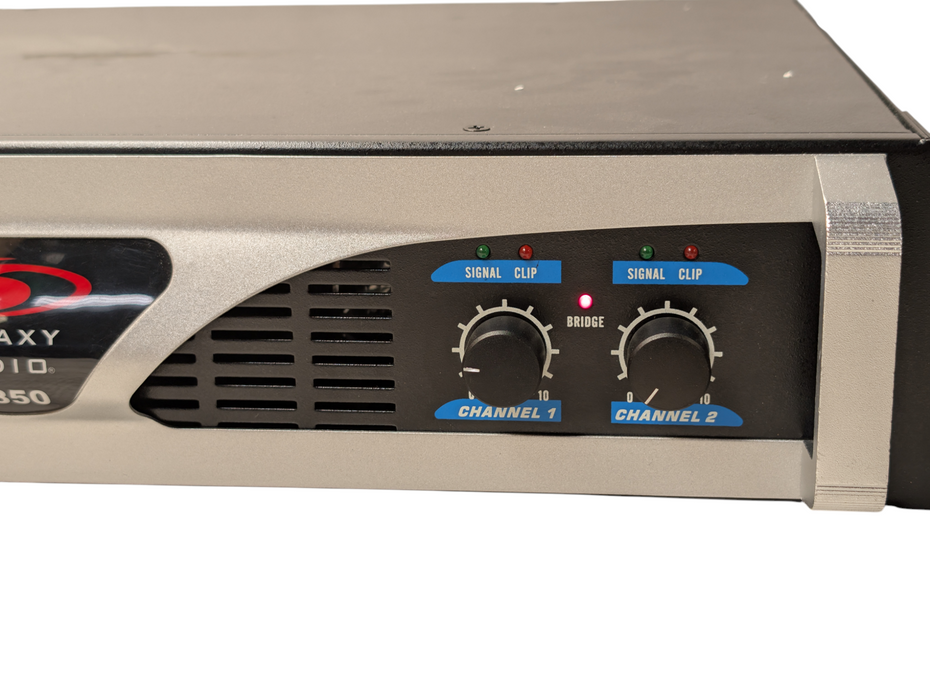 Galaxy Audio G-850 2-channel stereo power amplifier