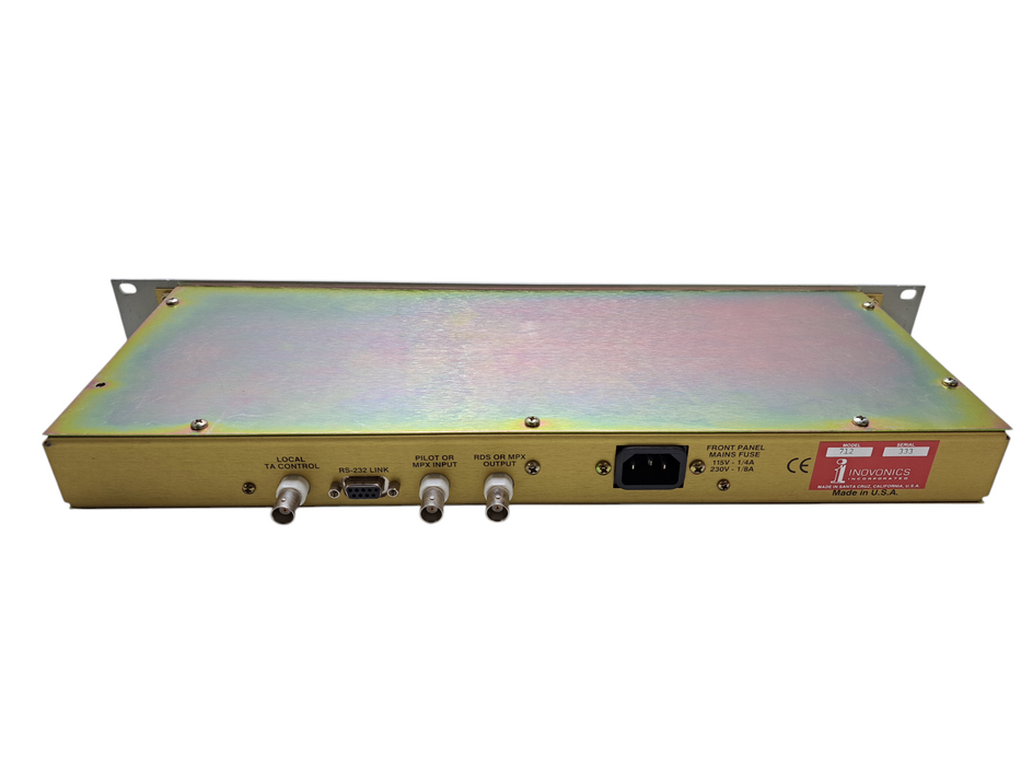 Inovonics Broadcast Dynamic RDS/RBDS Encoder Model 712 *READ*