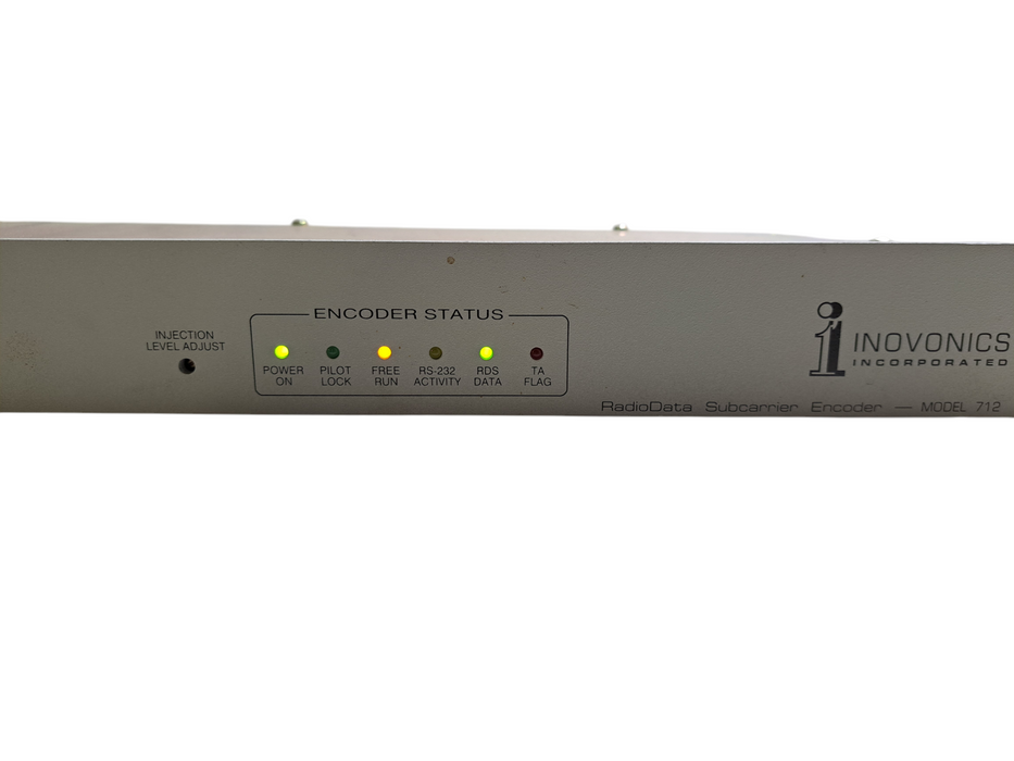 Inovonics Broadcast Dynamic RDS/RBDS Encoder Model 712 *READ*