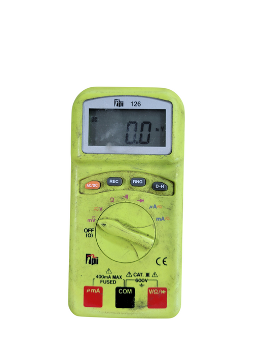 TPI 126 Compact Autoranging Digital Multimeter, 600ACV - No Leads