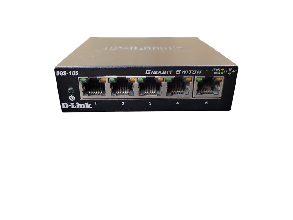 D-Link 5-Port Gigabit Metal Desktop Switch ( DGS-105)
