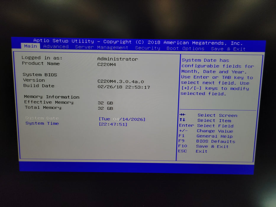 Cisco UCS C220 M4 - 2x Xeon E5-2670 v3 32GB DDR4 AVAGO 12GMR 2x770W PSU