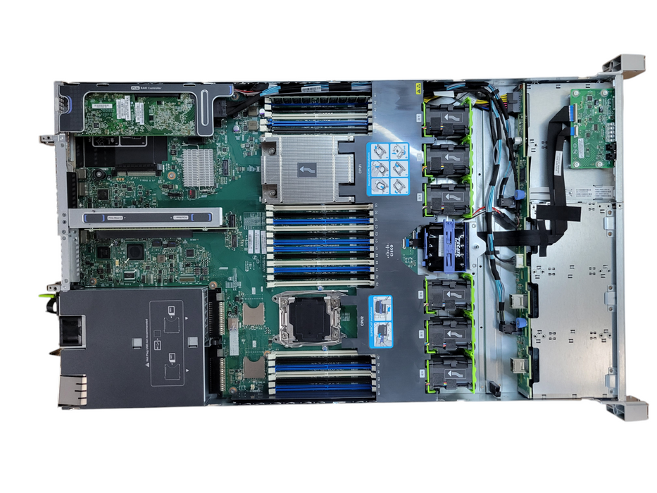 Cisco UCS C220 M4 - 2x Xeon E5-2630 v3 16GB DDR4 AVAGO 12GMR 770W PSU