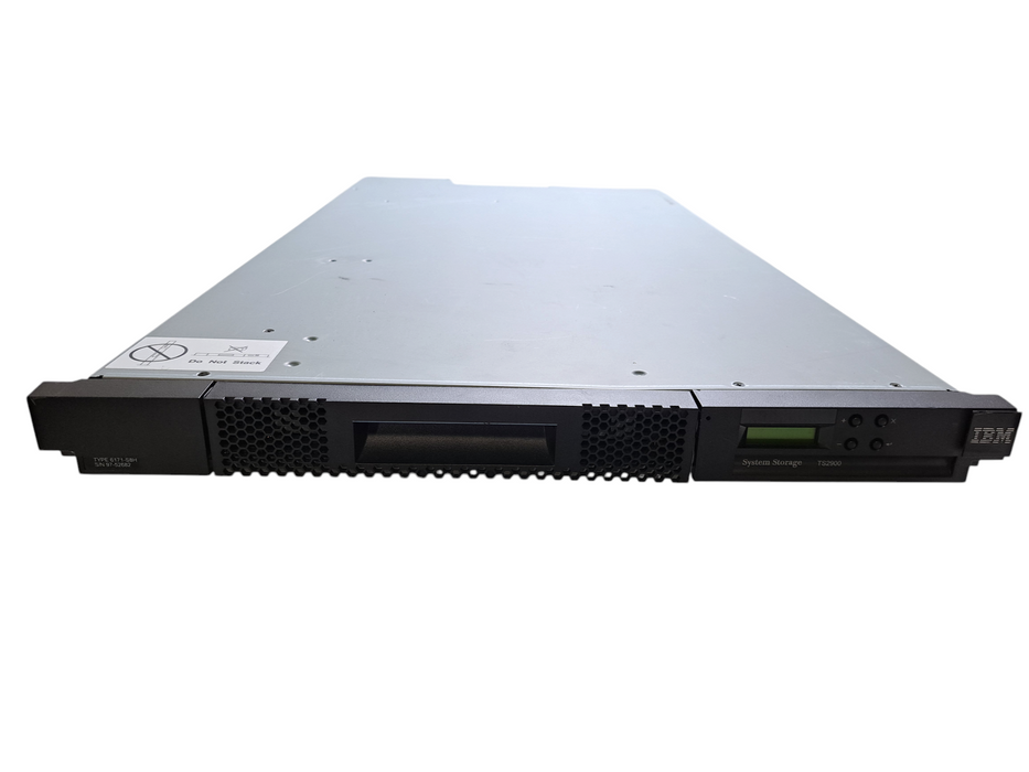 IBM TS2900 LTO-8 Tape Autoloader 6171-S8H SAS LT0-8 Drive