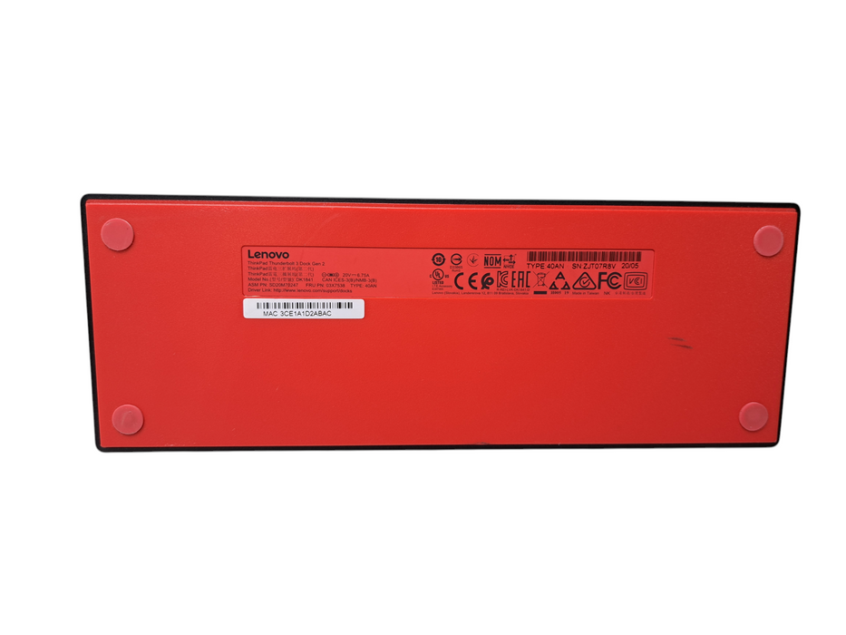 Lenovo ThinkPad Thunderbolt 3 Dock Gen 2 DK18471 w/ 135W Power Adapter