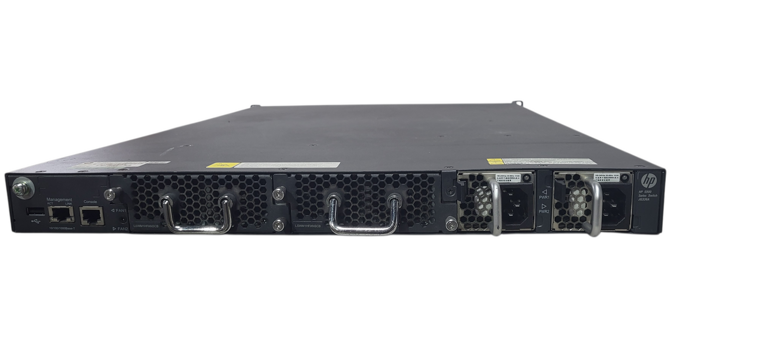 HP 5900AF -48XGT-4QSFP+ (JG336A) 48-Port Switch Dual PSU