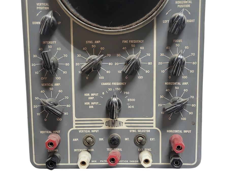 DuMont Labs, Allen B Cathode-Ray Oscillograph 274A