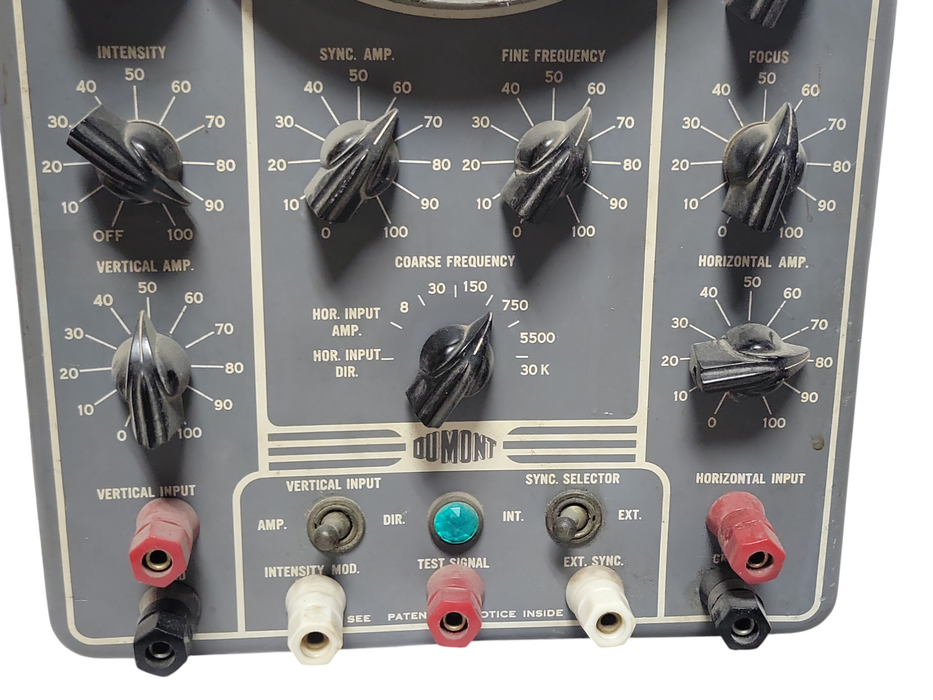 DuMont Labs, Allen B Cathode-Ray Oscillograph 274A