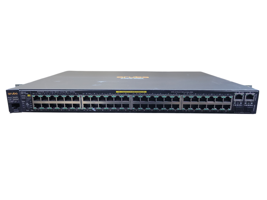 HP Aruba 2530-48 PoE+ Switch J9778A 48-Port Gigabit Managed Ethernet Switch