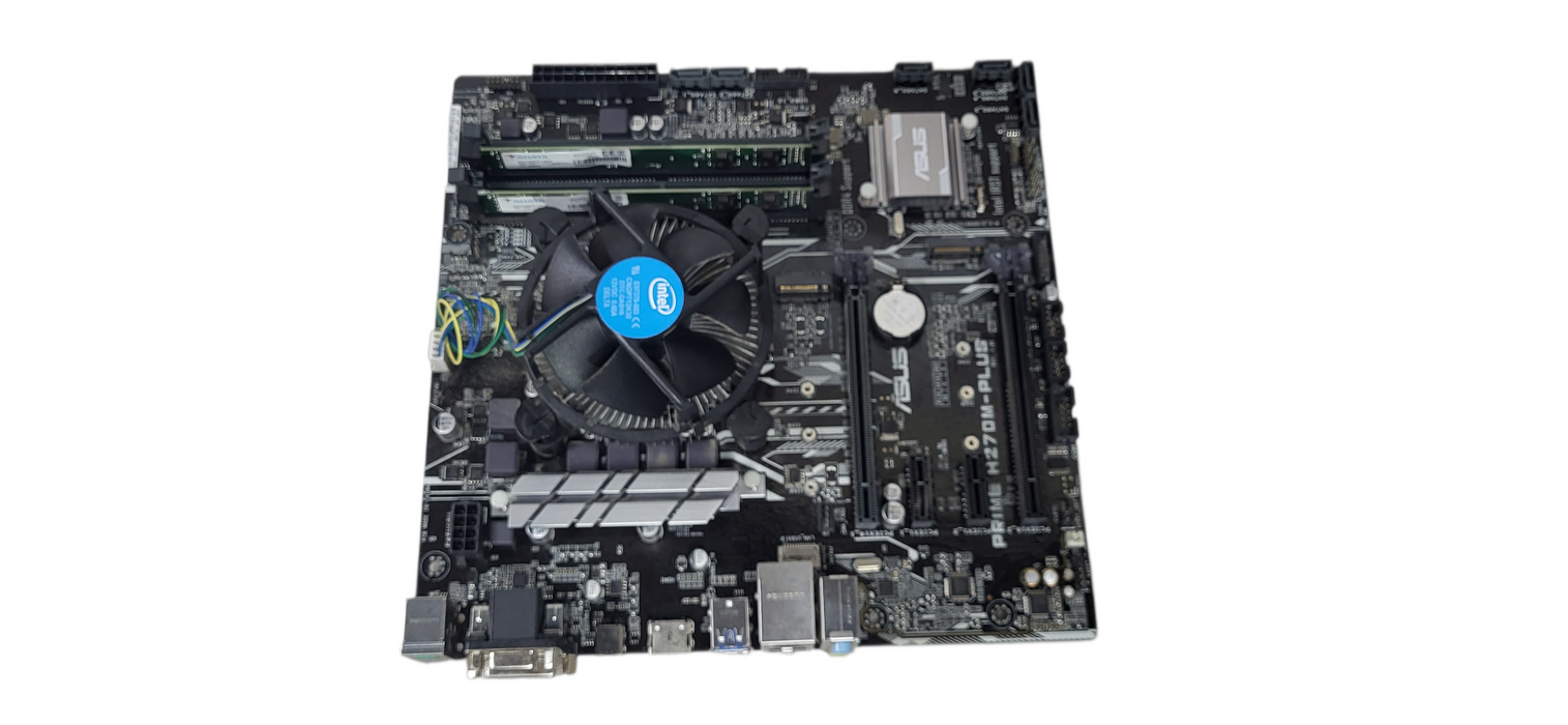 Asus Prime H270M-PLUS W/ i5-7500 CPU | 4GB DDR4 | NO I/O Shield