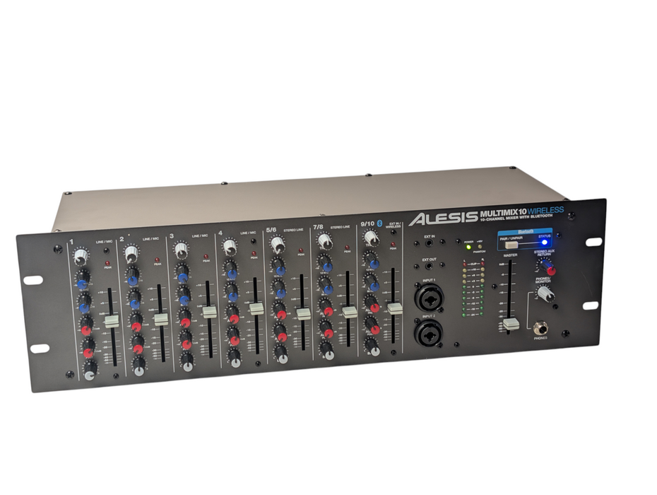 ALESIS Multimix 10 Wireless 10-Channel Mixer with Bluetooth