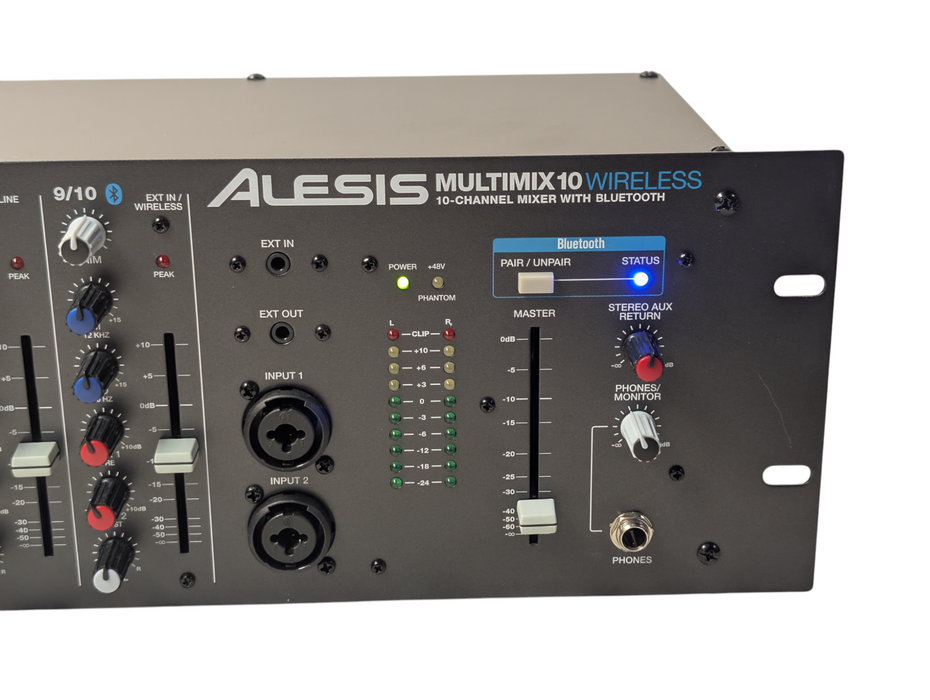 ALESIS Multimix 10 Wireless 10-Channel Mixer with Bluetooth