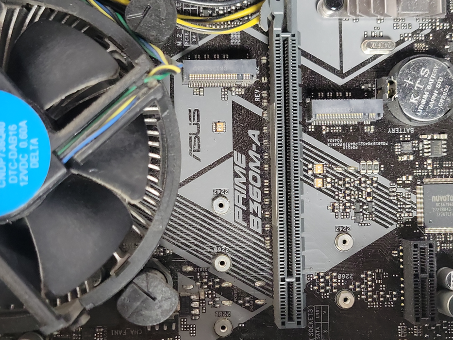 Custom/Asus PC, Core I3-8100 3.60GHz, 8GB DDR4, 240GB SSD, 300 watt PSU