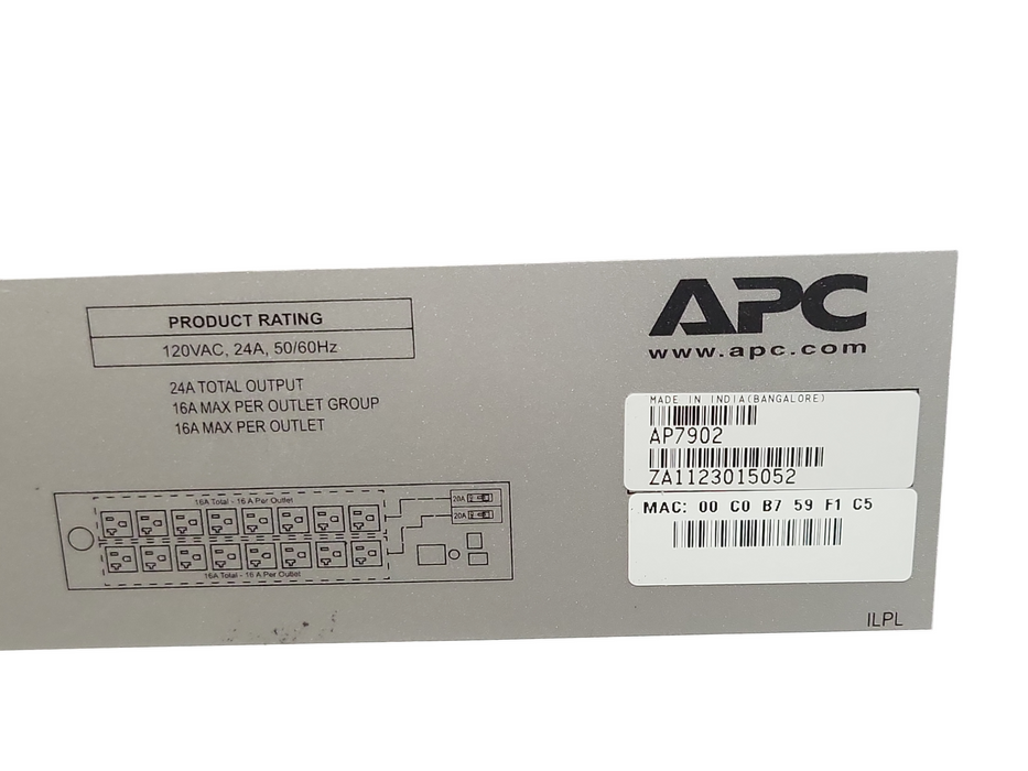 APC AP7902 Switched Power Distribution Unit