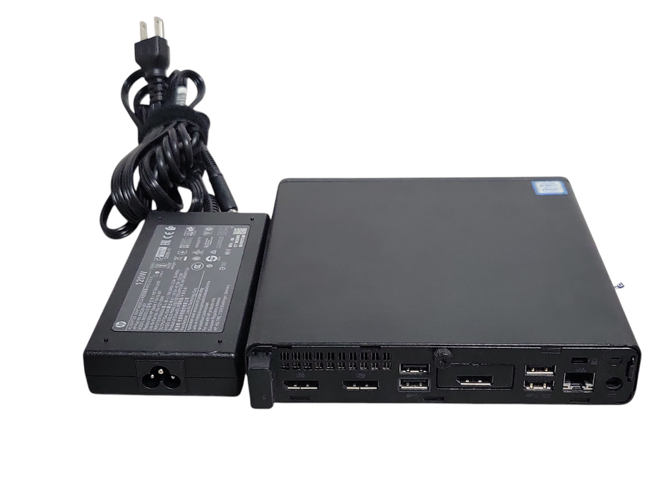 HP ProDesk 600 G5 mini, Core i5-9500T 2.20GHz, 8GB DDR4, 256GB NVMe w/ Power ada