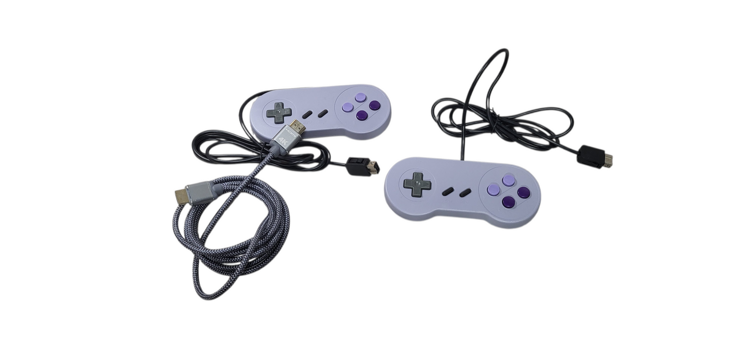Super Classic Game Amusement System – Retro Plug & Play Console w/ Built-In Game