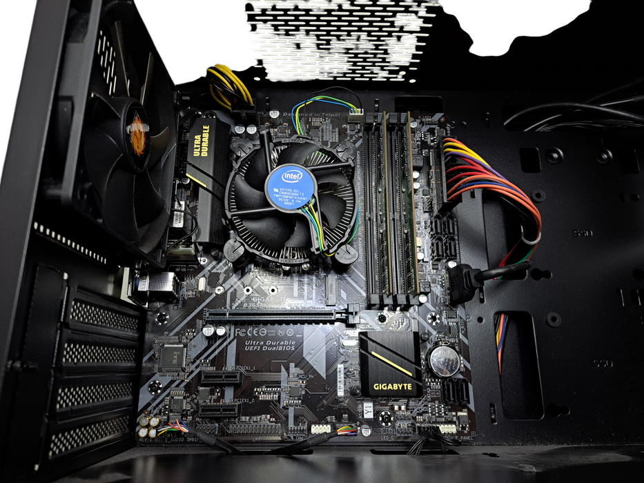 Custom PC | Gigabyte B365M DS3H WiFi w/ Intel Core i5-9400, 16GB DDR4, No HDD