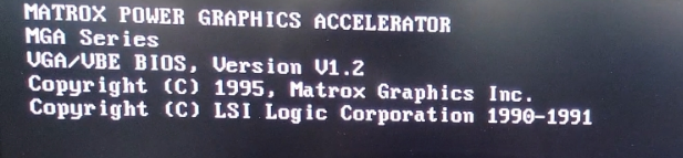 Vintage Desktop PC - Intel Pentium 100MHz 64MB RAM NO HDD MATROX MYSTIQUE 2MB