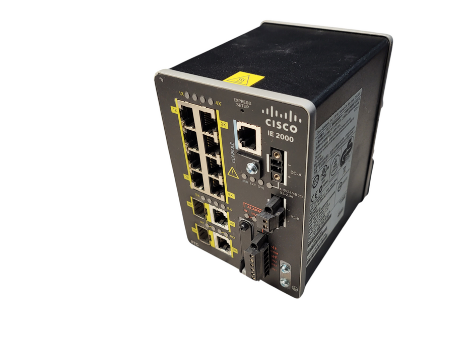 Cisco IE-2000-8TC-B V01 8-Port Industrial Ethernet Switch