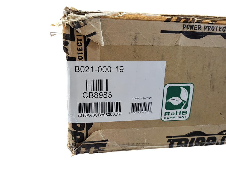 Tripp Lite B021-000-19-HD2 1URM DVI/VGA KVM 19" LCD 1080p Rack-Mount Console