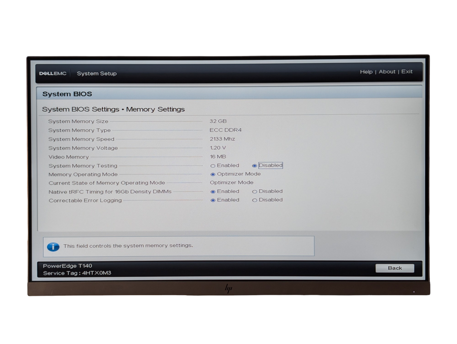 DELL PowerEdge T140 Intel Xeon E-2146G 32GB RAM