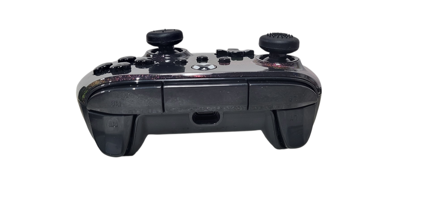 Set of 2x PowerA XBGPADWI Advantage Wired Controller Sparkle W/ Case