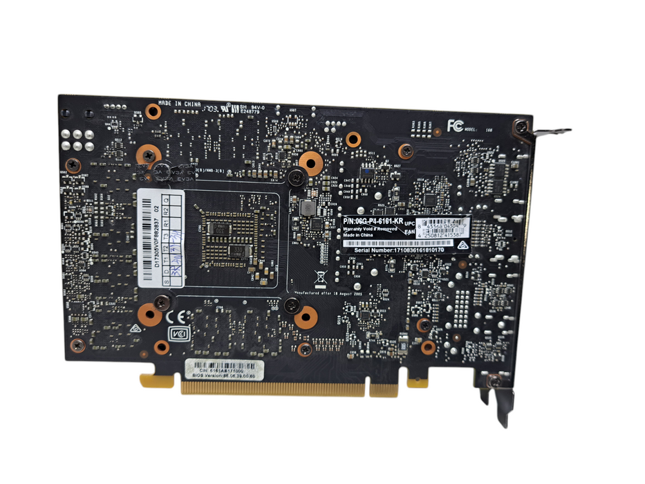 EVGA Nvidia GeForce GTX1060 6GB GDDR5 Video Graphics Card 06G-P4-6161-KR