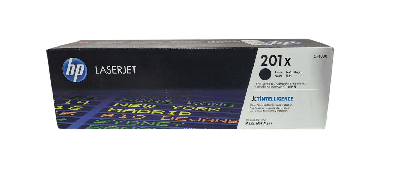 Brand New HP 201X (CF400X) Black Toner Cartridge