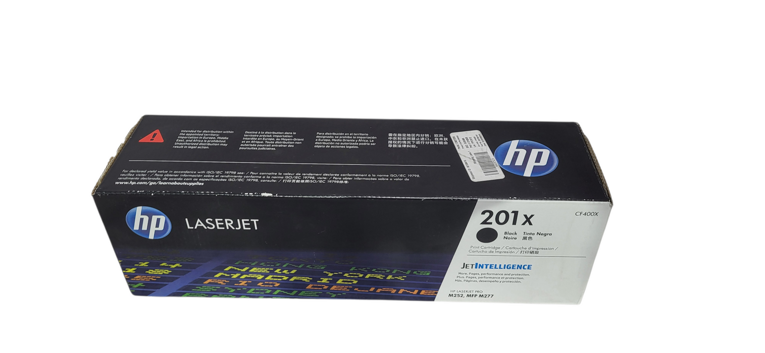 Brand New HP 201X (CF400X) Black Toner Cartridge