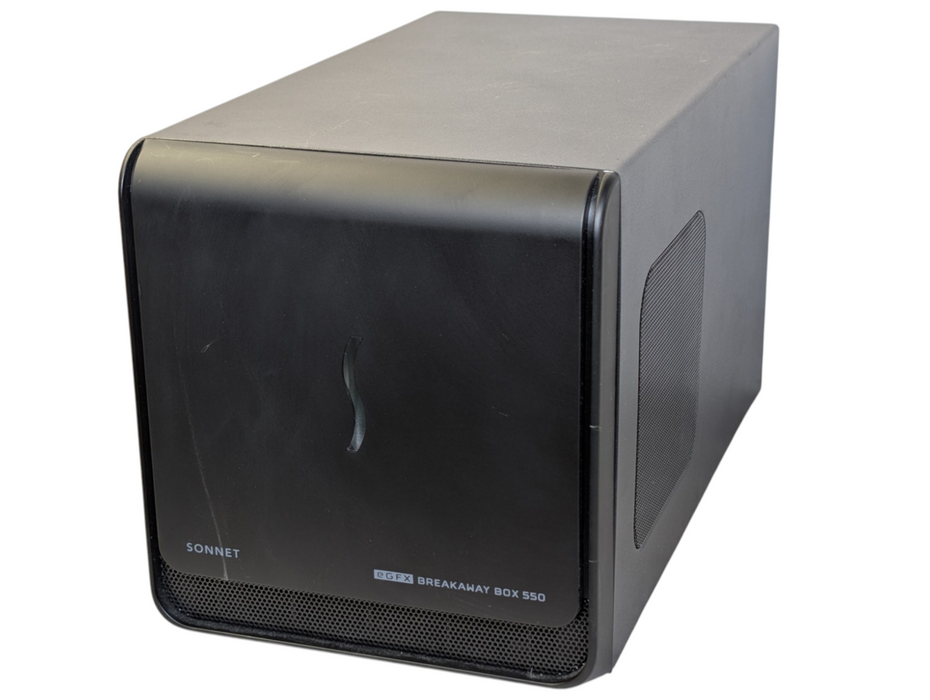 SONNET GPU-550W-TB3 eGFX Breakaway Box 550 Extranal USB-C Thunderbolt GPU