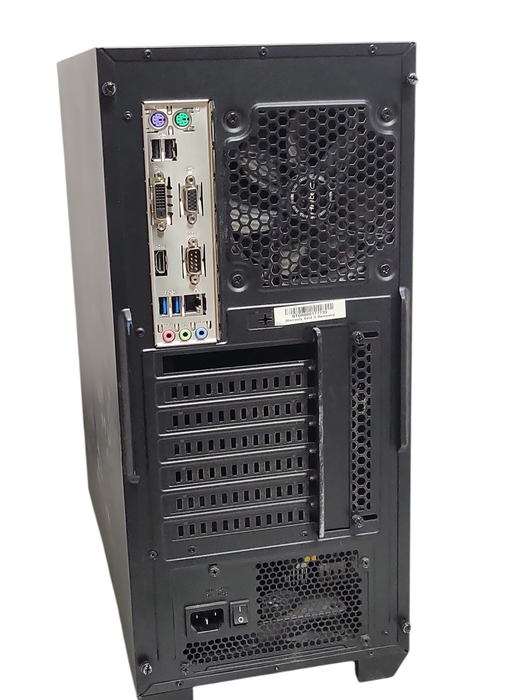 Custom/Asus tower PC, Core i3-10100 3.60GHz, 32GB DDR4, 240GB SSD