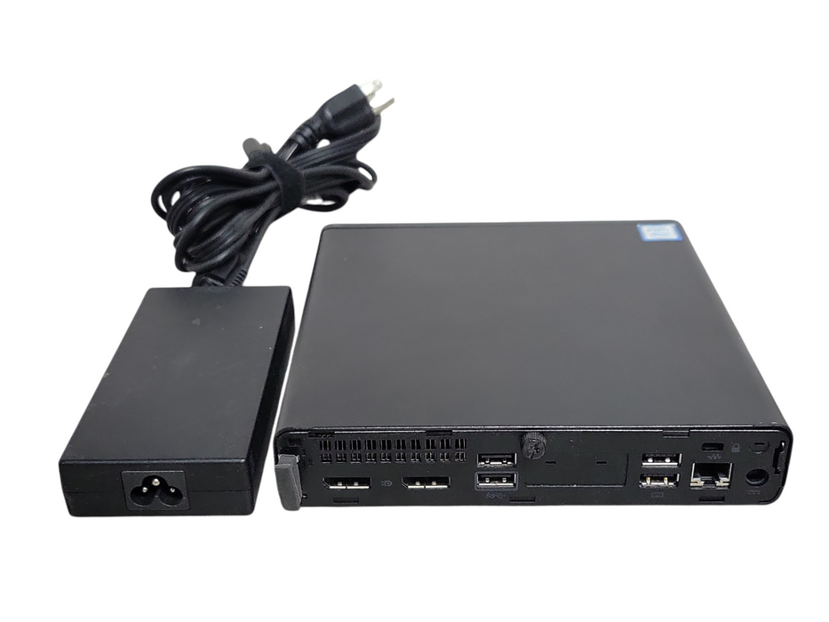 HP ProDesk 400 G5 DM, Core I5-9500T 2.20GHz, 8GB DDR4, 256GB NVME w/ Power, READ
