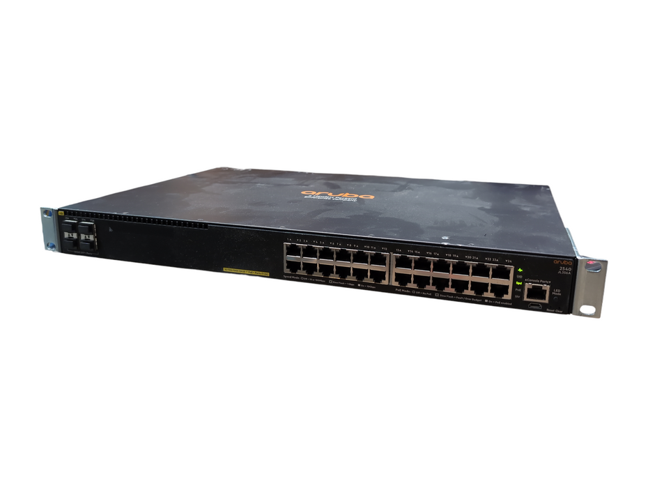HPE Aruba 2540 24x-1GbE PoE+ 4x-1/10GbE SFP+ Network Switch JL356A