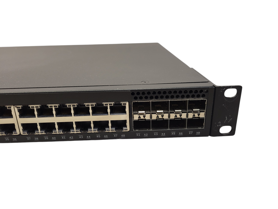 Brocade ICX7250-48P-2X10G 48-port Gigabit PoE+ Network Switch /w Rackmount