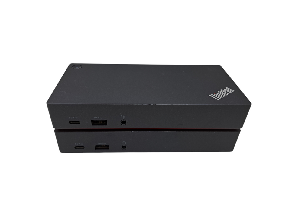 Lot of 2x Lenovo ThinkPad USB-C Dock Gen2 Docking Station LDC-G2 | DOCK ONLY