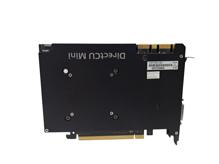 ASUS NIVIDIA GeForce GTX 970 4GB GDDR5 Graphics Card | GTX970-DCMOC-4GD5