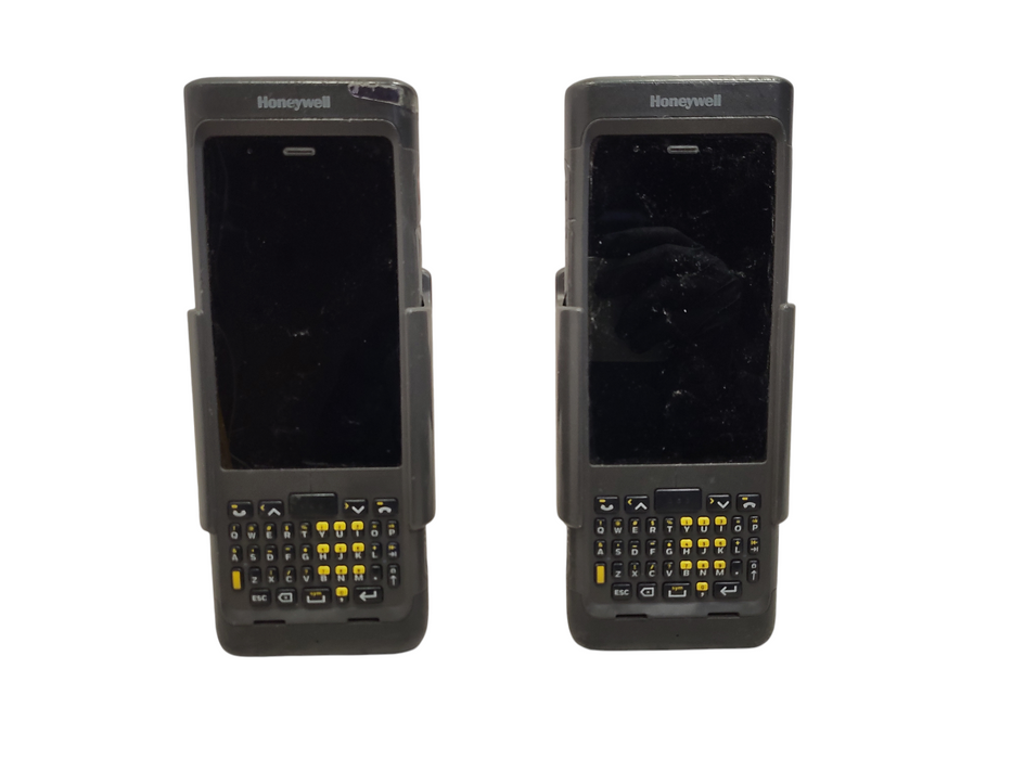 Lot of 2x Honeywell CN80L1N DOLPHIN Mobile computer w/ Scan Handle CN80-SH-DC