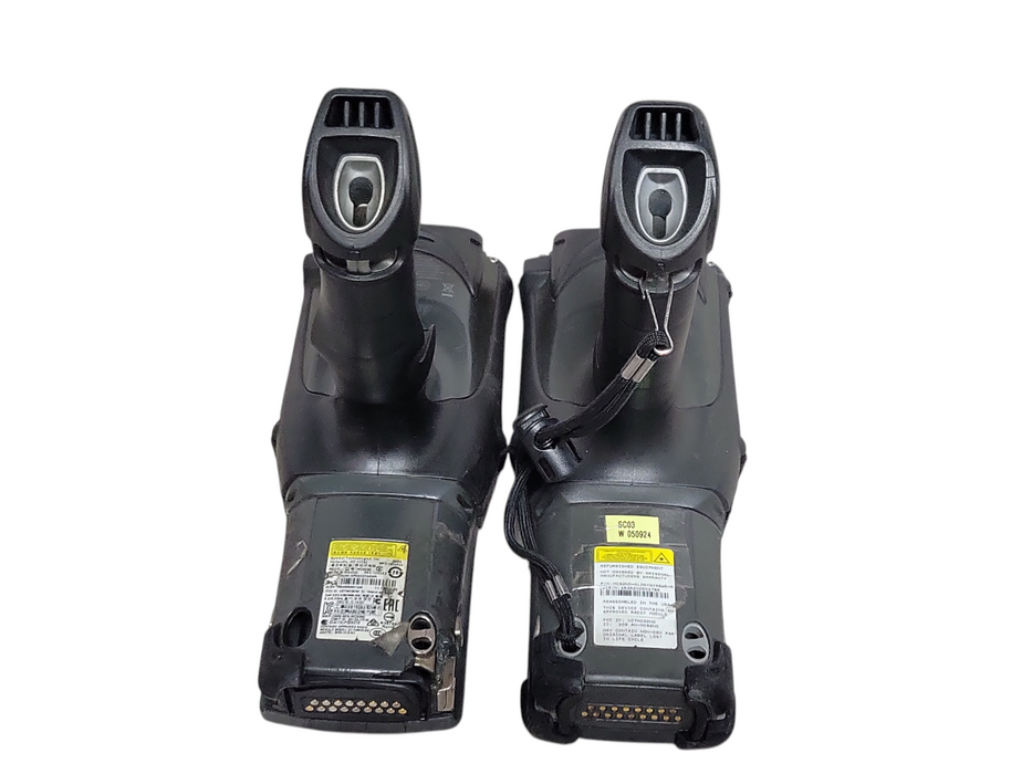 Lot of 2x Symbol MC92N0 (1x GLoSYGYA6WR-R and 1x GP08XGYA5WR) scanners, READ