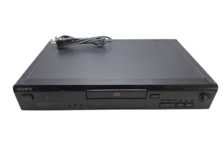 Sony CDP-XE300 CD Player with High Density Linear Converter | No Remote