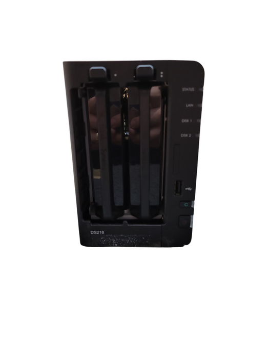 Synology DS218 2 Bay NAS Diskstation w/ 2x 2TB HDDs, No Power Supply