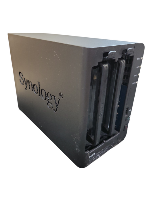 Synology DS218 2 Bay NAS Diskstation w/ 2x 2TB HDDs, No Power