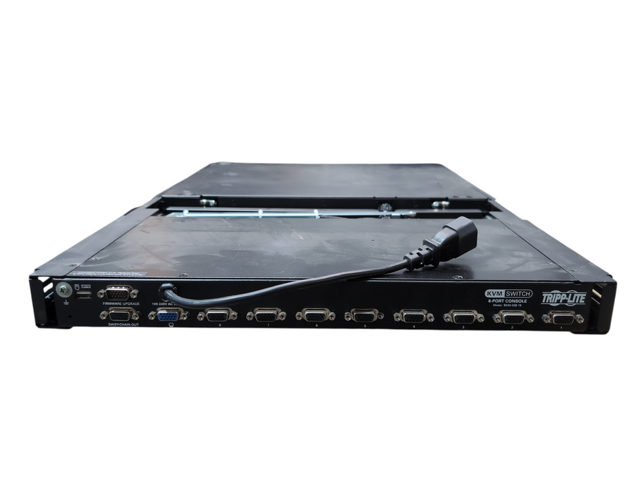 Tripp Lite NetController B040-008-19 8 Port Console KVM Switch, READ