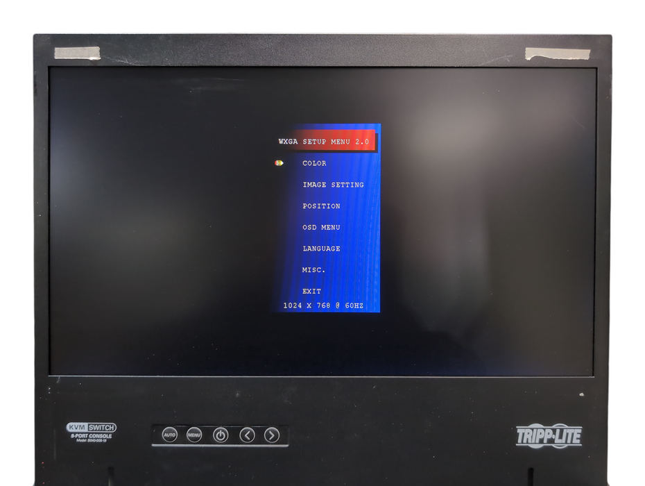 Tripp Lite NetController B040-008-19 8 Port Console KVM Switch, READ