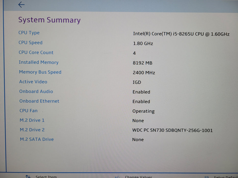 Lenovo ThinkCentre M90n-1, i5-8365U 1.60GHz, 8GB DDR4, 256GB NVMe, PWR